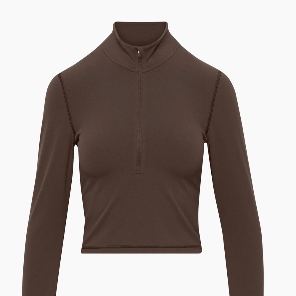 Aritzia TnaBUTTER Limit 1/2 Zip Longsleeve
